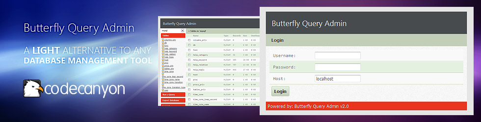 Butterfly Query Admin