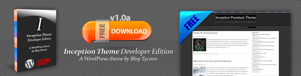 Inception WordPress Theme